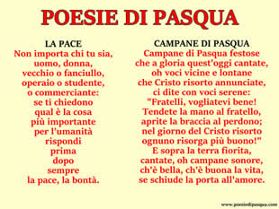 Poesie di Pasqua