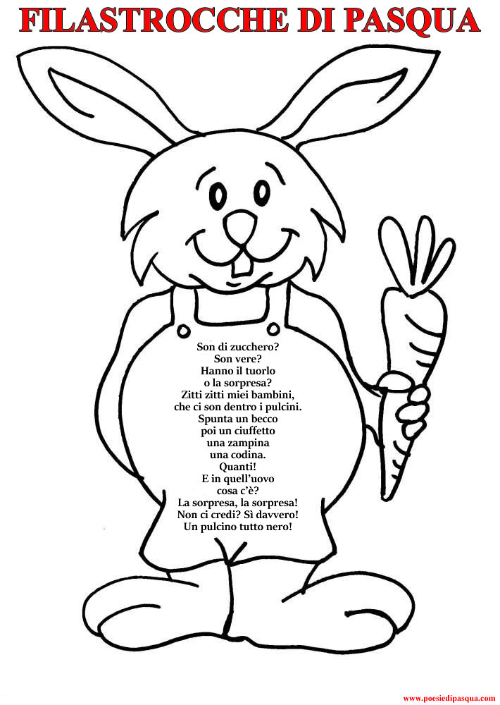 Immagine Filastrocche di Pasqua